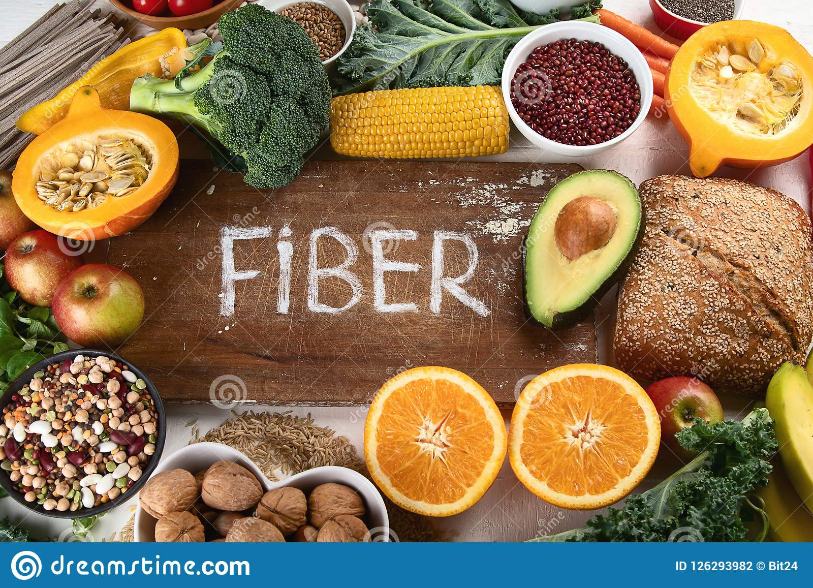 Healthy Fiber Snacks
 High Fiber Foods stock photo Image of fruit health