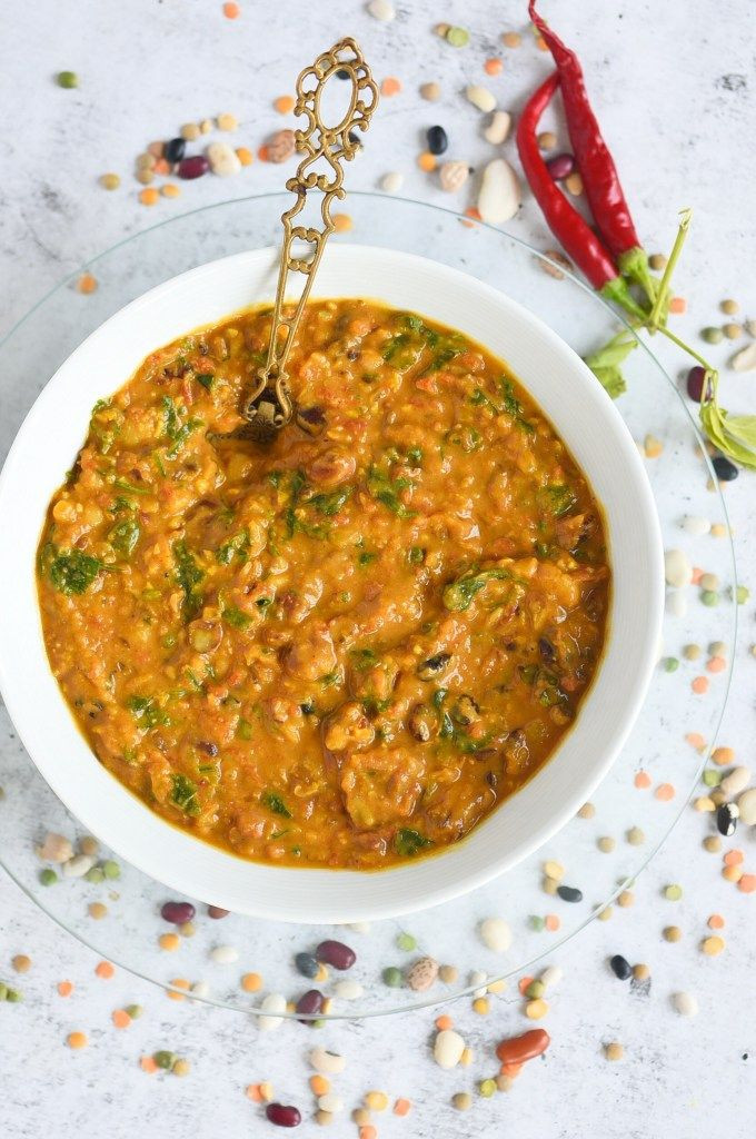 Healthy Indian Food Recipes
 15 Beans Daal With images