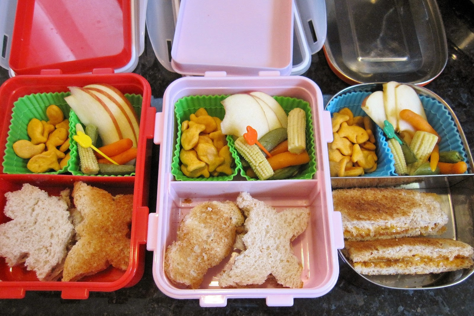 Healthy Kids Lunches
 In Michelle s Kitchen Bento Style Lunches