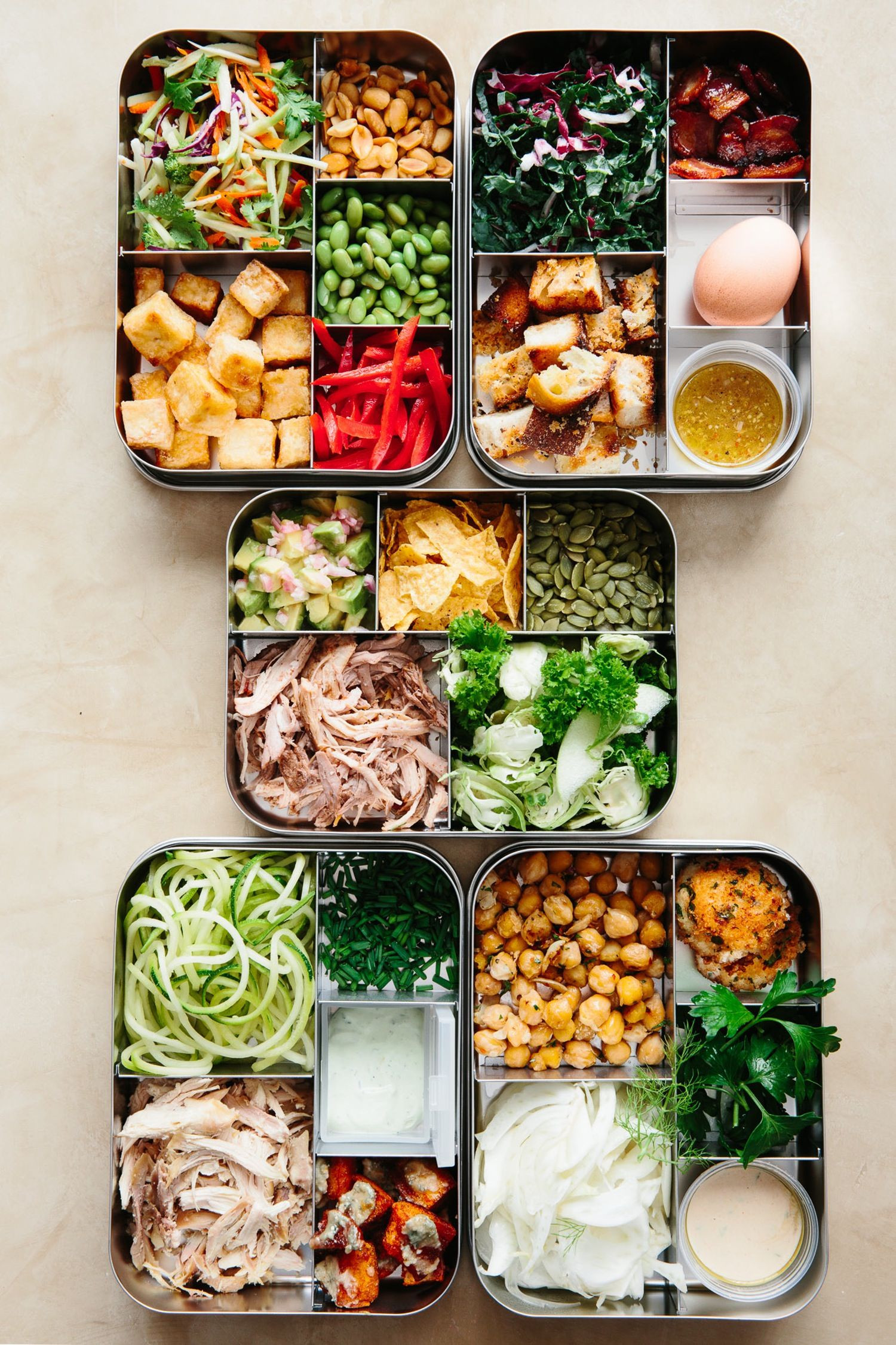 Healthy Make Ahead Lunches For Week
 Sunday Night Salads 5 Recipes to Make Ahead and Eat All