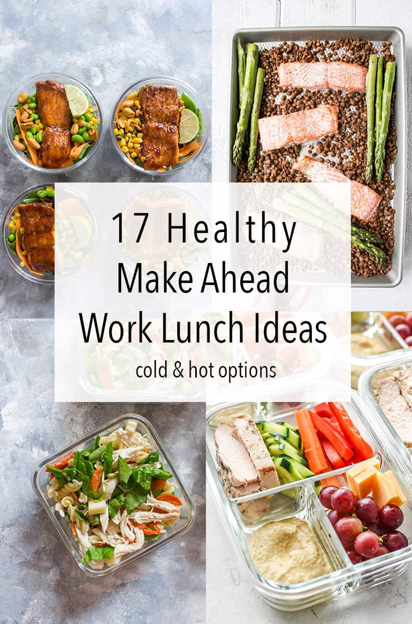 Healthy Make Ahead Lunches For Week
 17 Healthy Make Ahead Work Lunch Ideas Carmy Run Eat