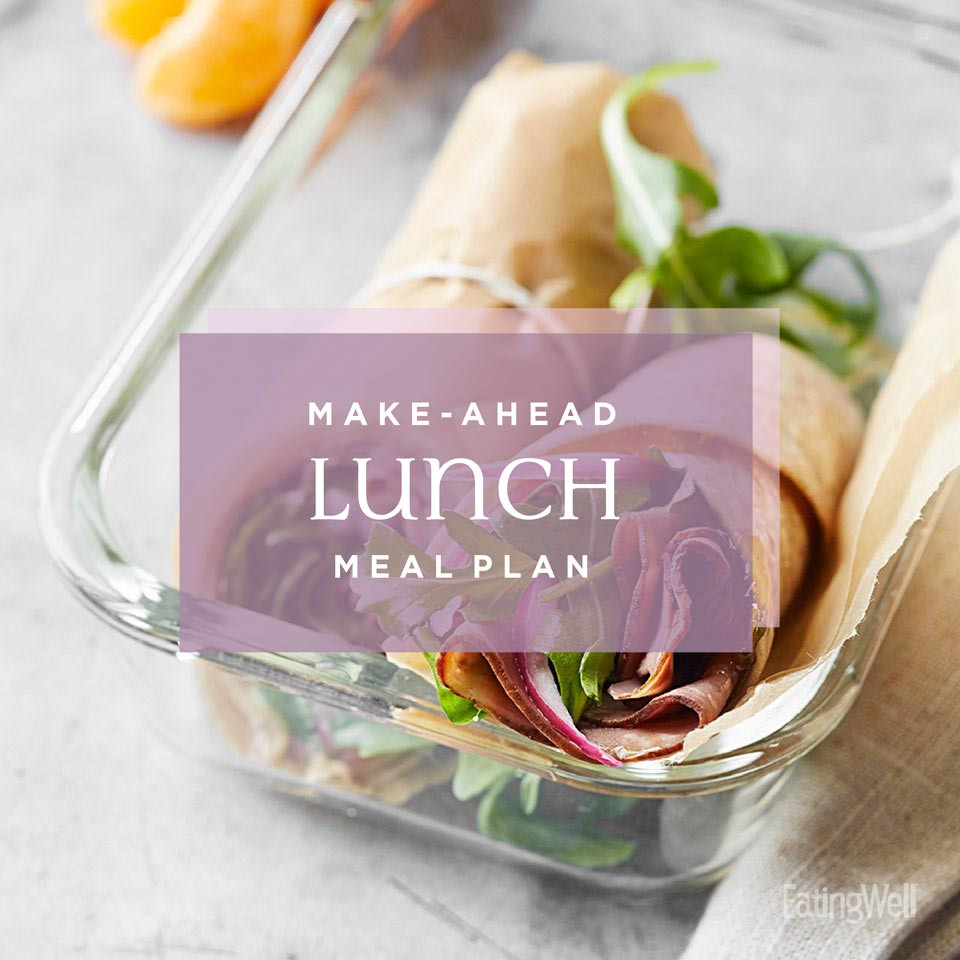 Healthy Make Ahead Lunches For Week
 Healthy Make Ahead Lunch Meal Plan for the Work Week