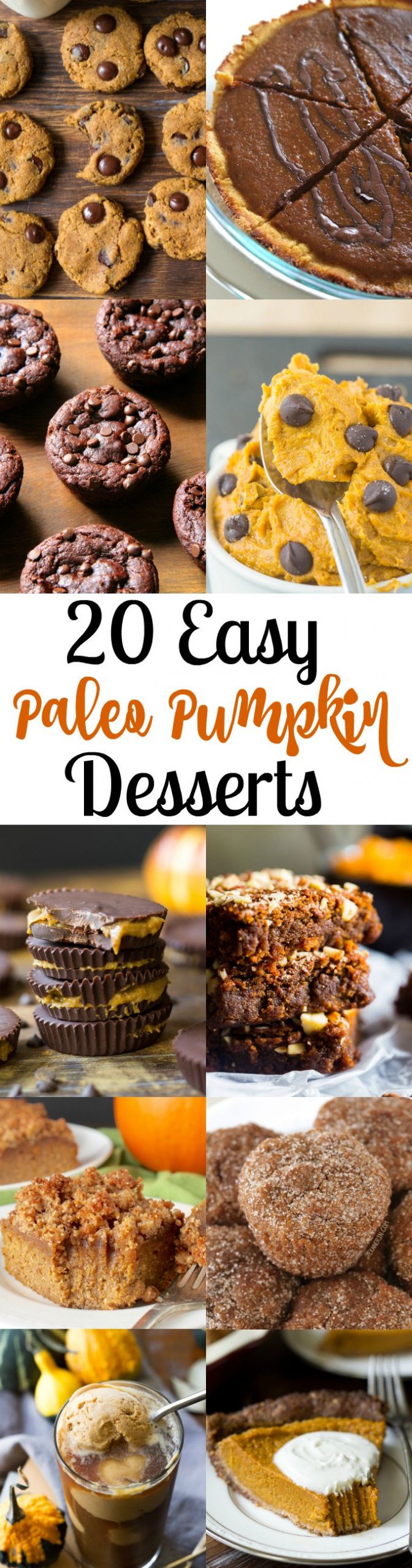 Healthy Paleo Desserts
 20 Easy Paleo Pumpkin Desserts