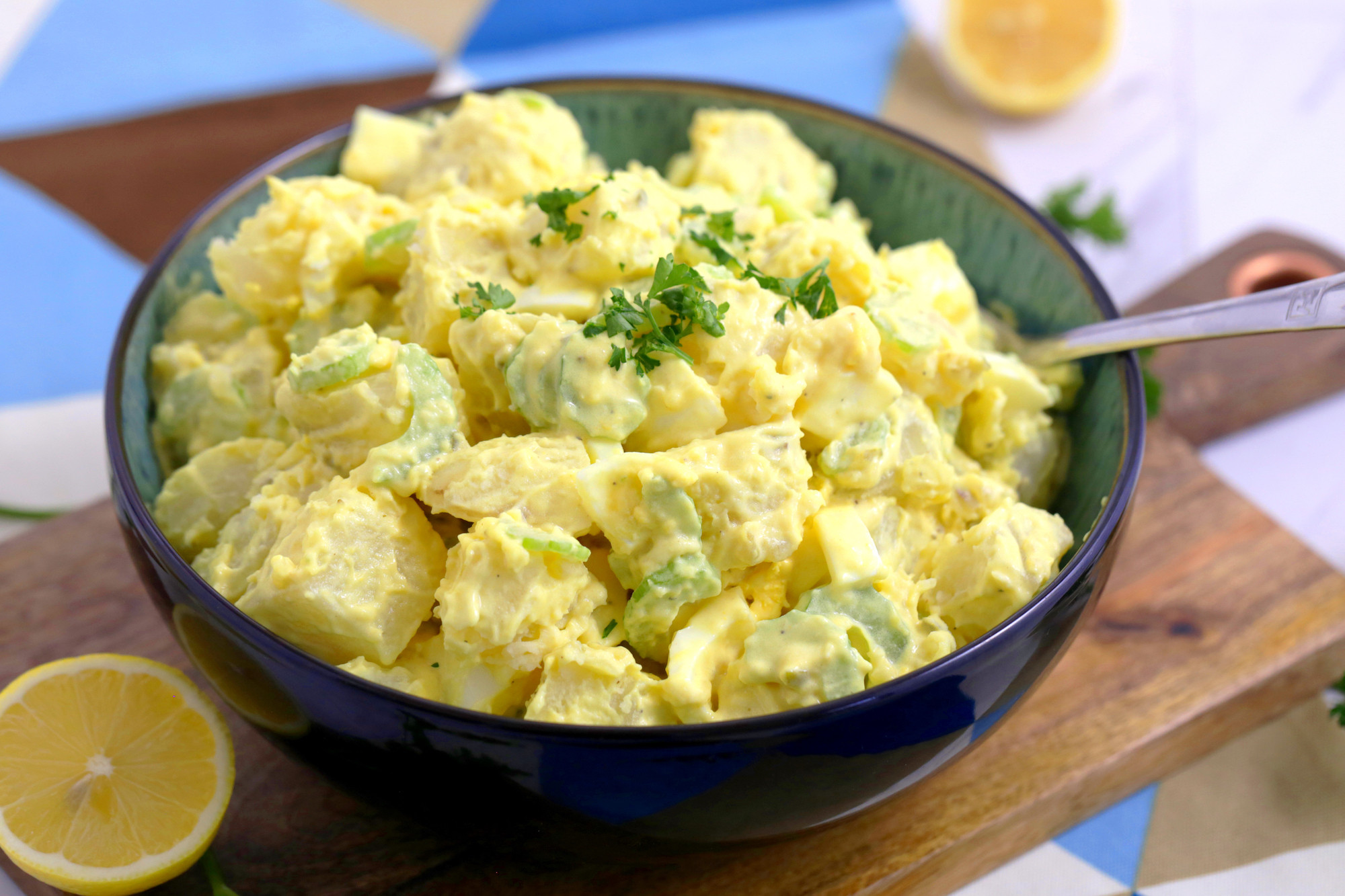 Healthy Potato Salad Recipe
 Healthy Potato Salad Recipe with Homemade Avocado Oil Mayo