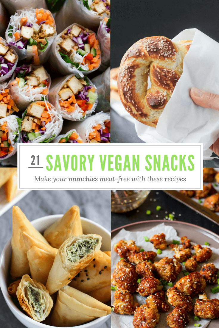 Healthy Savory Snacks
 21 Savory Vegan Snacks For When You Need A Healthy Nibble