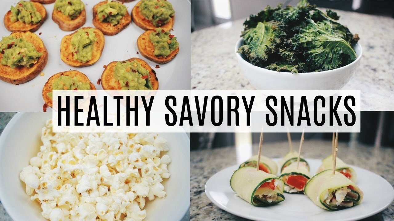 Healthy Savory Snacks
 Simple Healthy Savory Snack Ideas