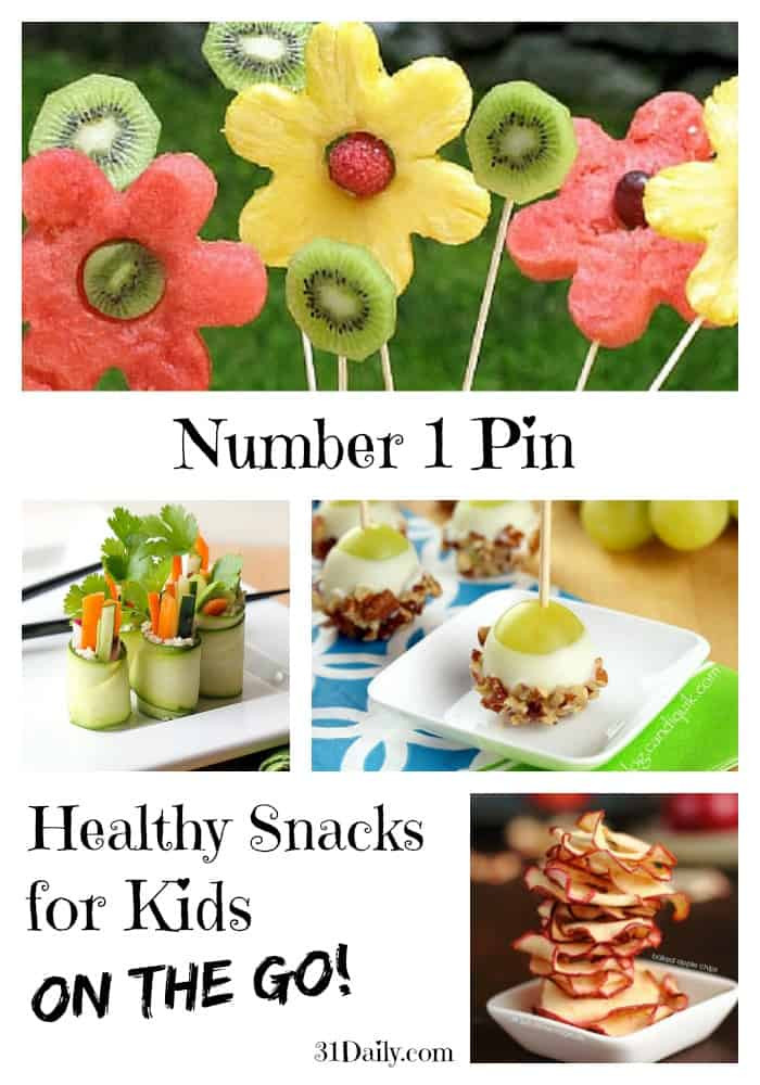Healthy Snacks For Kids On The Go
 1 Pin Healthy Snacks for Kids on the Go 31 Daily