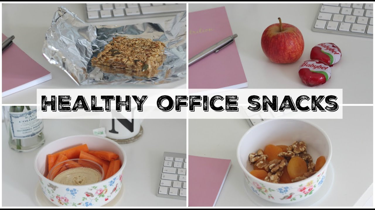 Healthy Snacks For The Office
 Healthy Snack Ideas for Work & the fice