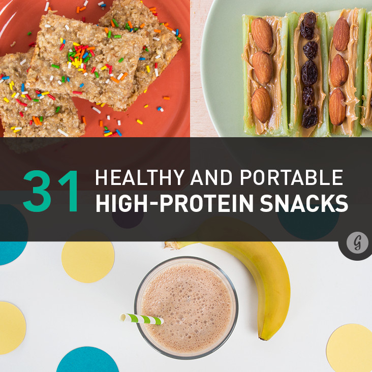 Healthy Snacks High In Protein
 High Protein Snacks 31 Healthy and Portable Snack Ideas