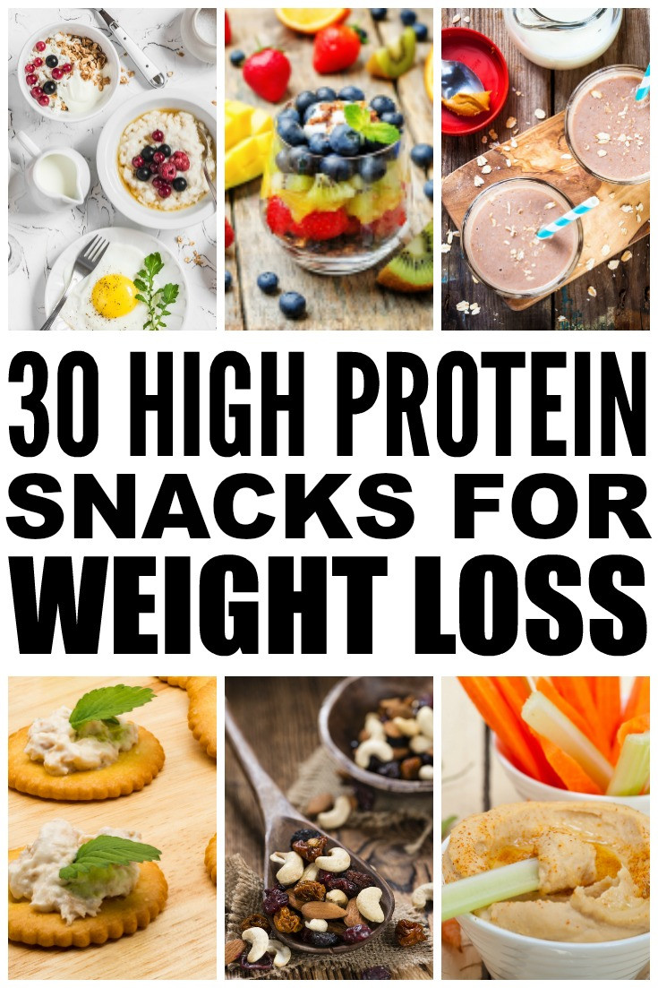 Healthy Snacks High In Protein
 30 High Protein Snacks for Weight Loss