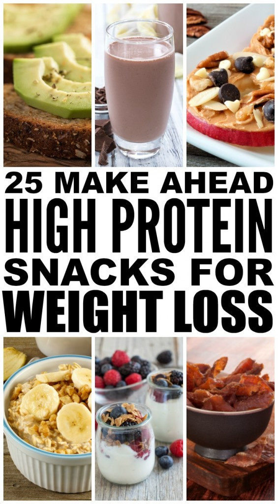 Healthy Snacks High In Protein
 High Protein Snacks 25 Healthy Make Ahead Ideas