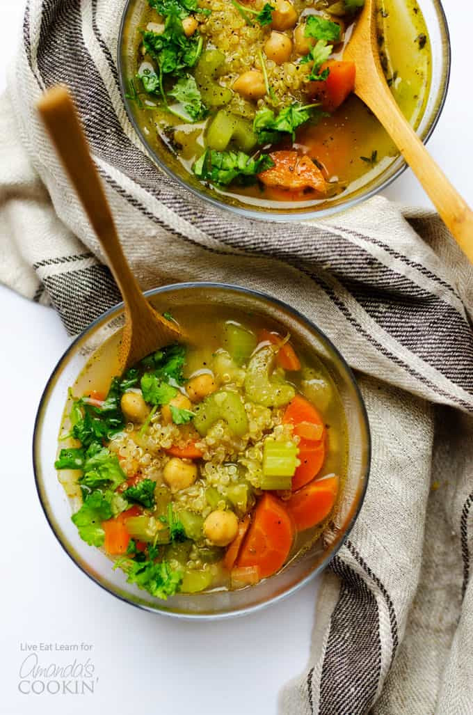 Healthy Soups To Make
 Ve able Soup this healthy soup takes under 30 minutes