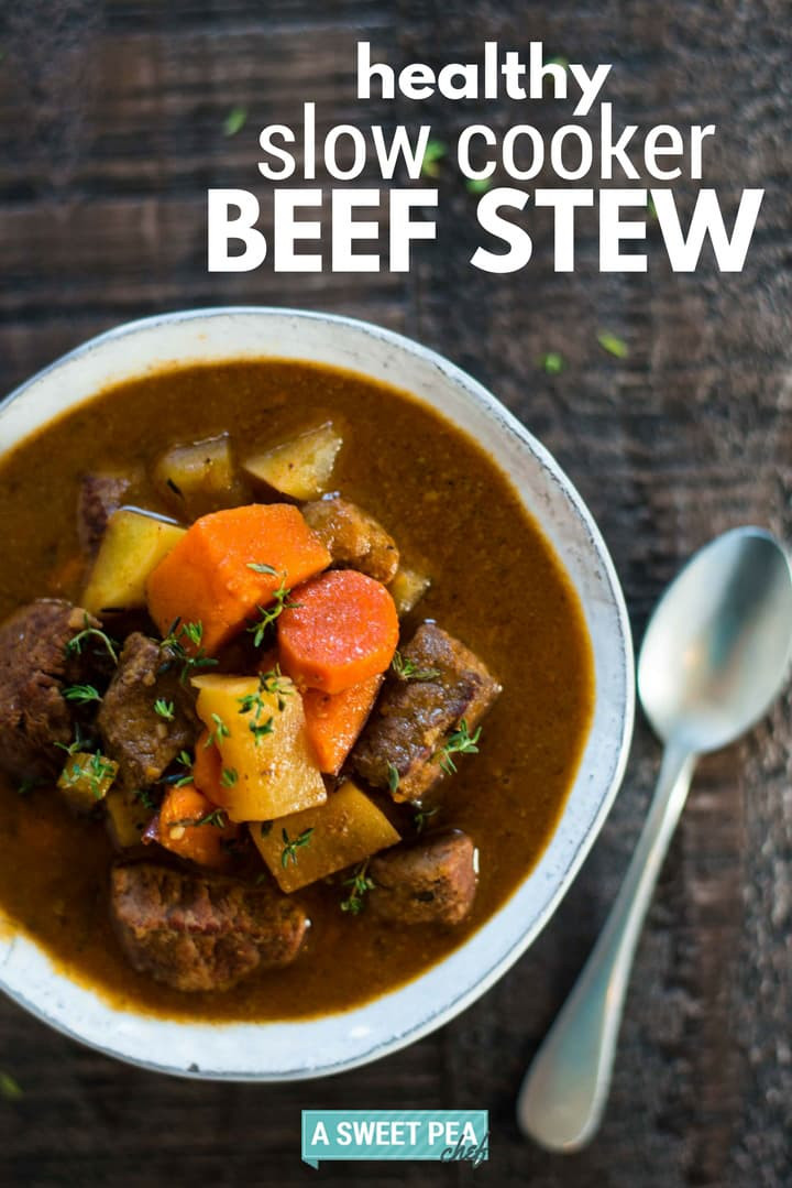Healthy Stew Recipes
 Healthy Slow Cooker Beef Stew Perfect Make Ahead Dinner