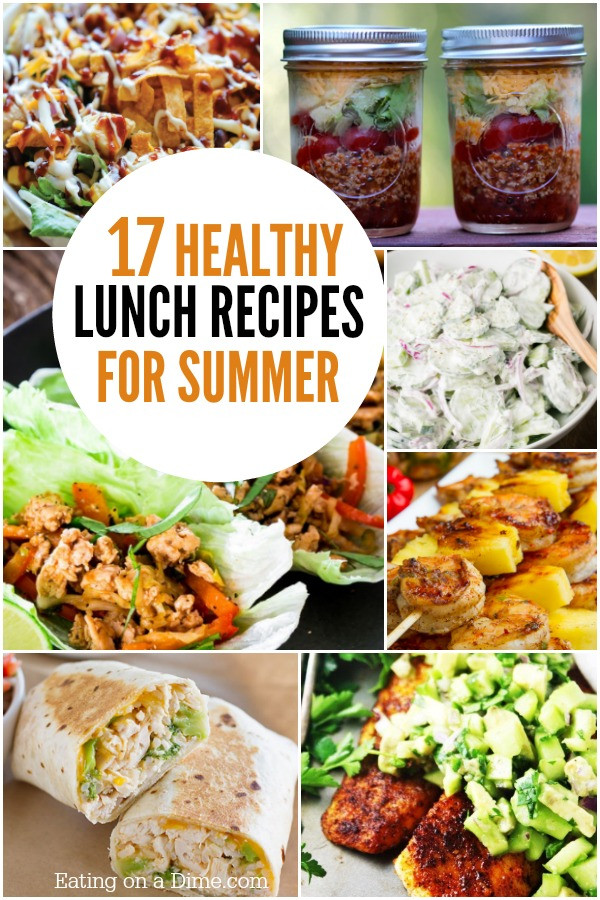Healthy Summer Lunches
 Healthy lunch recipes Summer lunch recipes you can make
