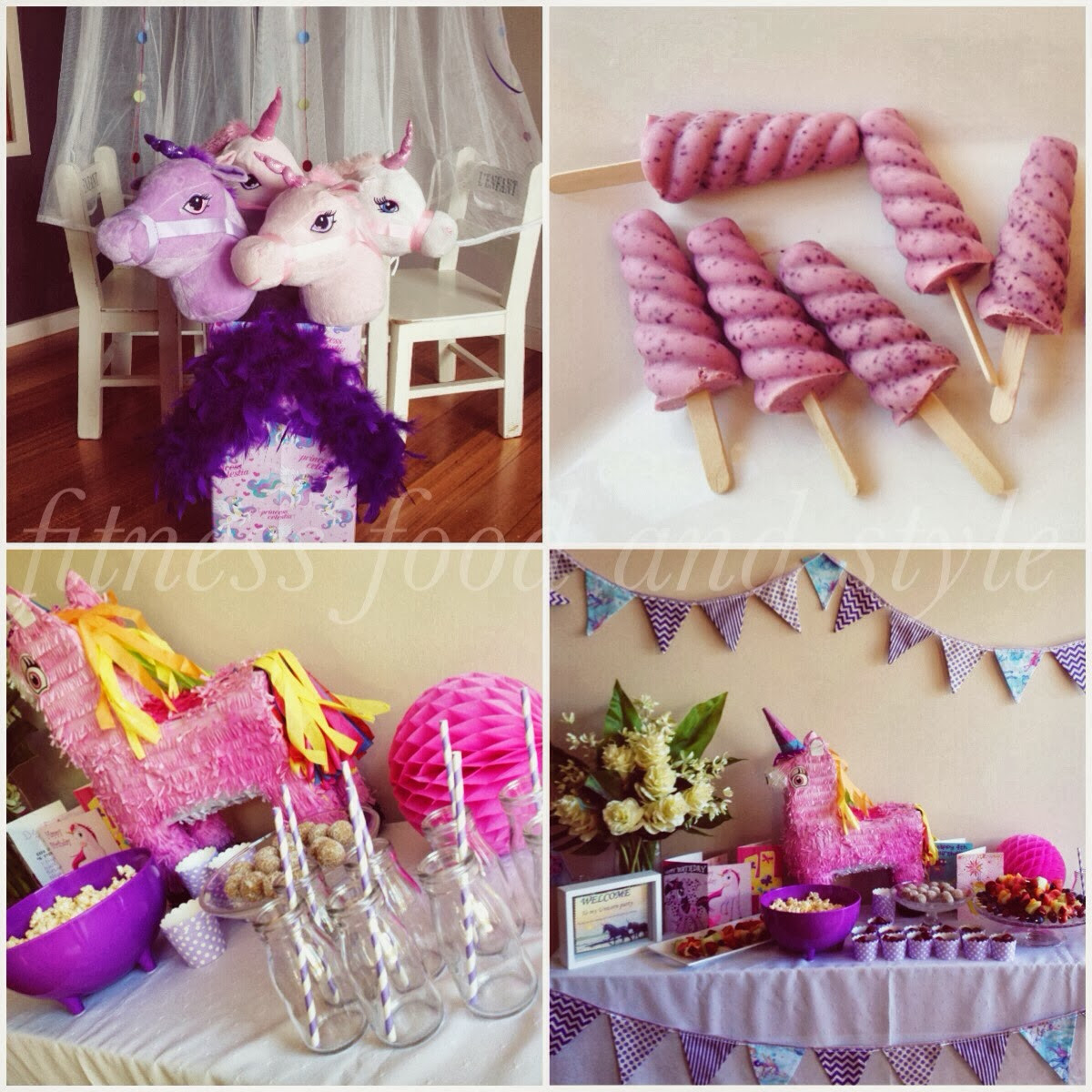 Healthy Unicorn Party Food Ideas
 Fitness Food and Style A healthy Unicorn party for