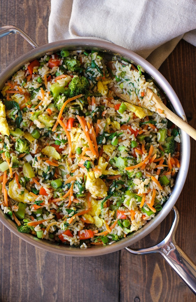 Healthy Vegetable Fried Rice
 Ve able Fried Rice The Roasted Root