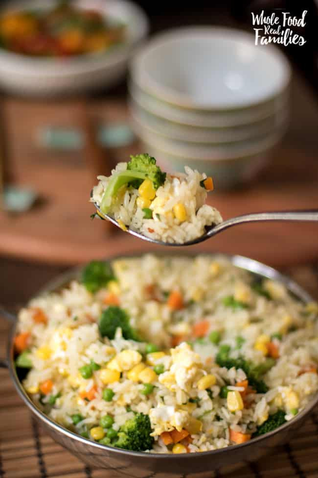 Healthy Vegetable Fried Rice
 Healthy Ve able Fried Rice