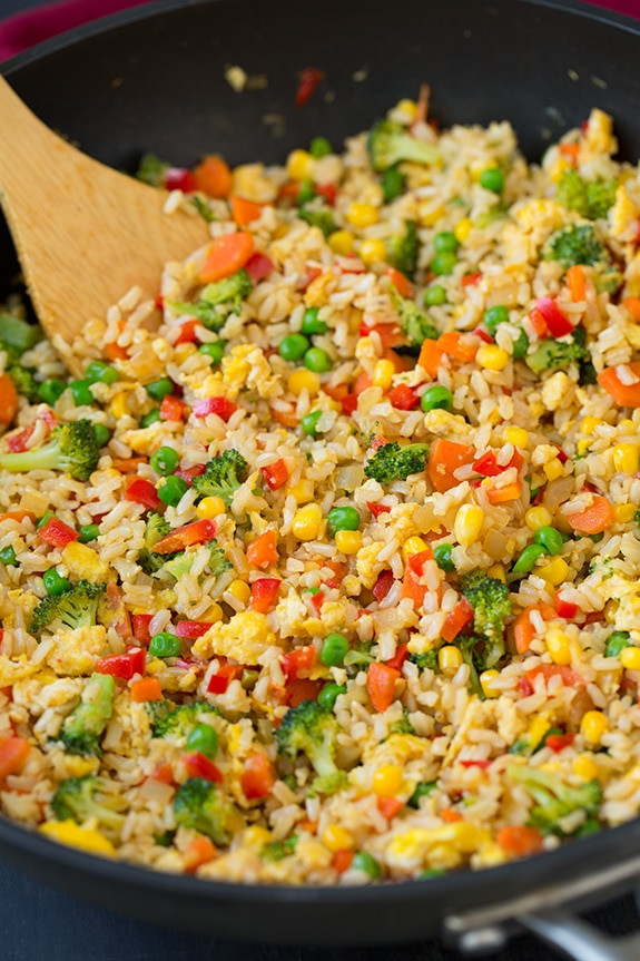 Healthy Vegetable Fried Rice
 Very Veggie Fried Rice Cooking Classy