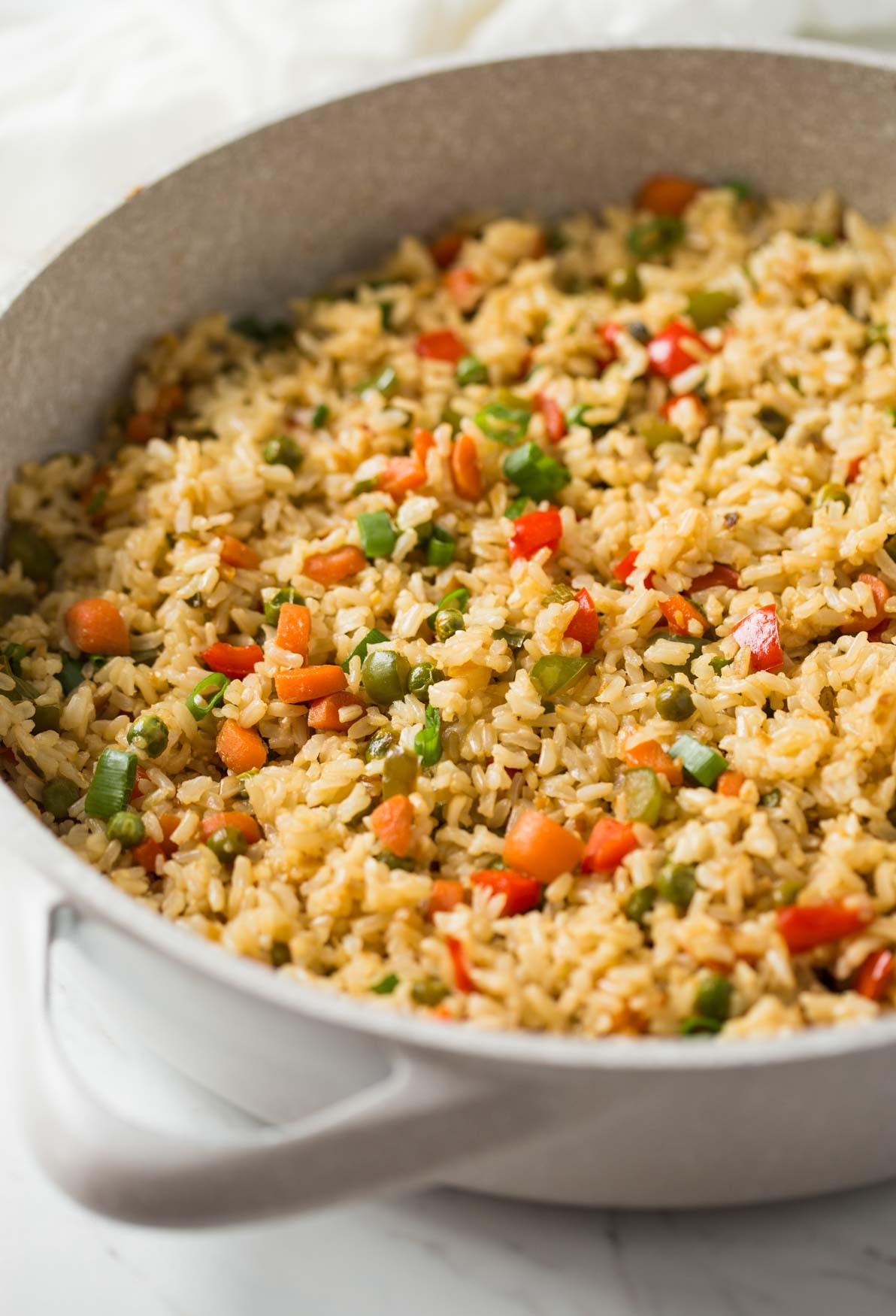 Healthy Vegetable Fried Rice
 Healthy Fried Brown Rice With Ve ables