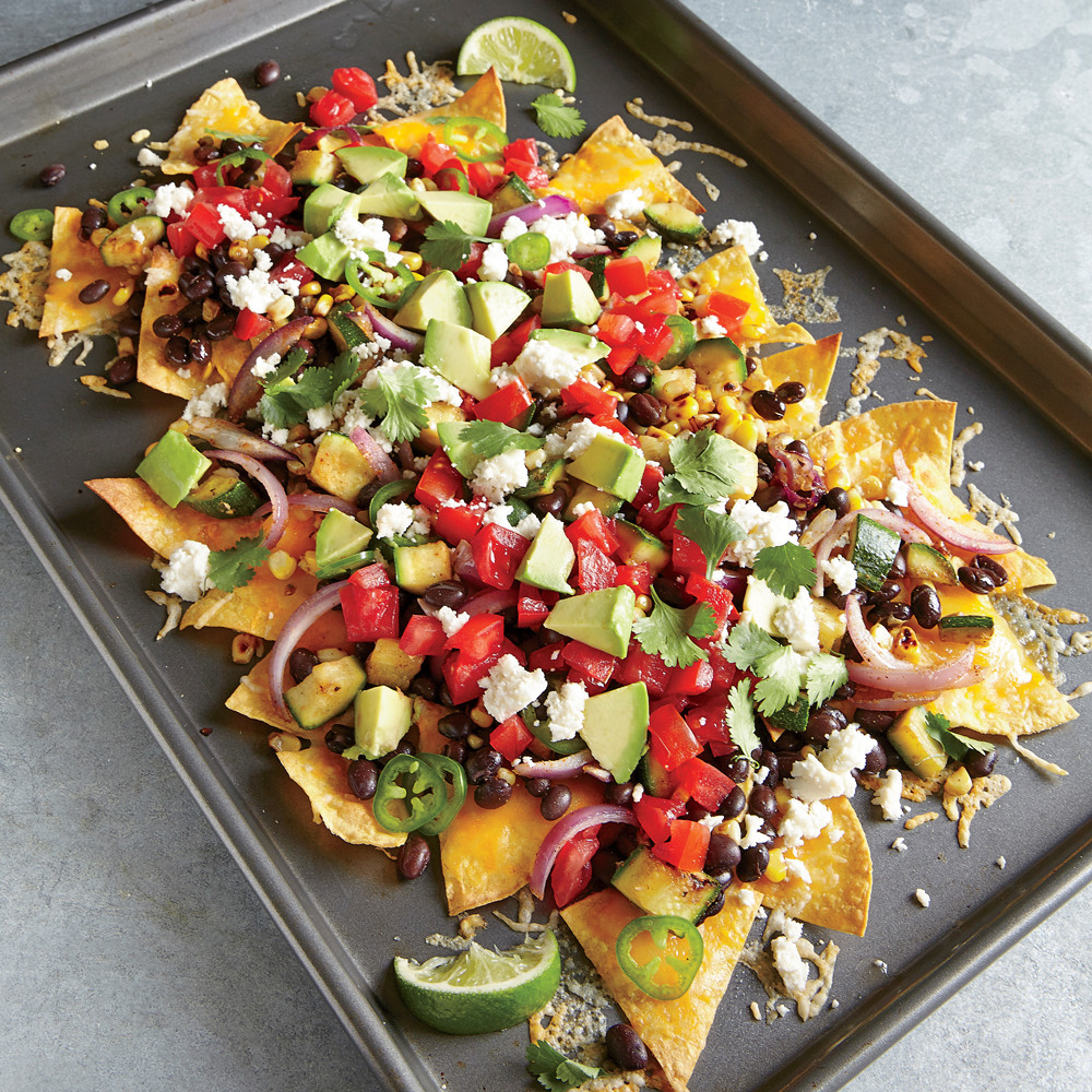 Healthy Vegetarian Dinners For Two
 Two Cheese Veggie Nachos Recipe