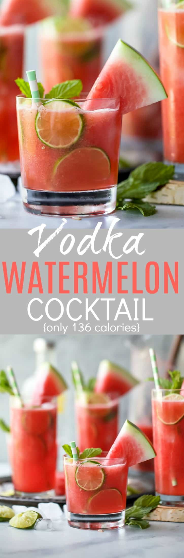 Healthy Vodka Drinks
 Vodka Watermelon Cocktail Recipe