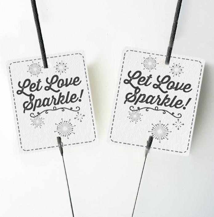 Heart Wedding Sparklers
 Heart Shaped Sparklers – The Dream Wedding Store