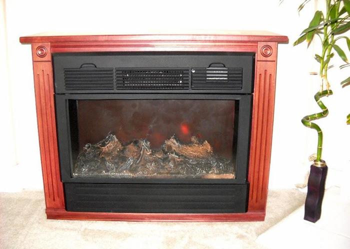 Heat Surge Electric Fireplace
 Amish Roll N Glow Heat Surge Electric Fireplace Davis