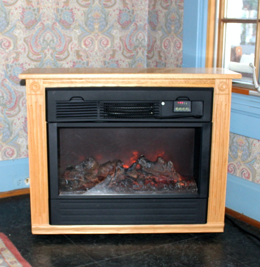 Heat Surge Electric Fireplace
 Heat Surge Electric Fireplace EBTH
