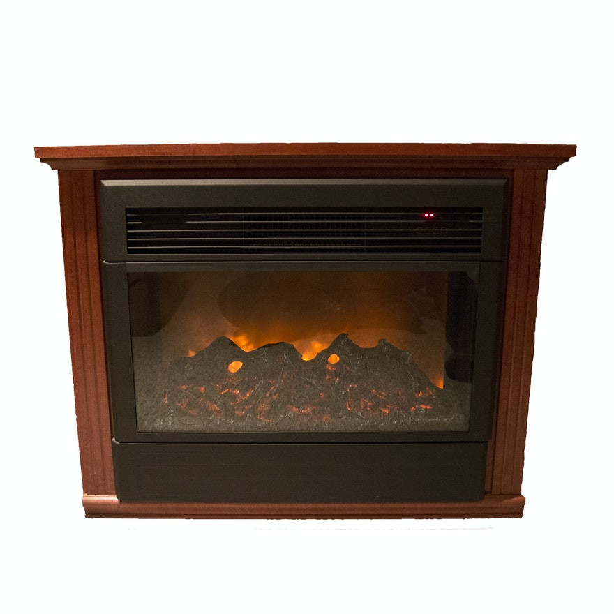 Heat Surge Electric Fireplace
 Heat Surge Electric Fireplace EBTH