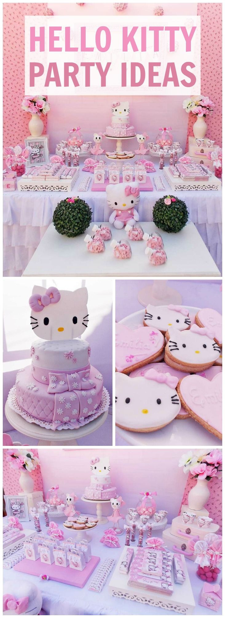 Hello Kitty Birthday Party Decorations
 250 best images about Hello Kitty Party Ideas on Pinterest