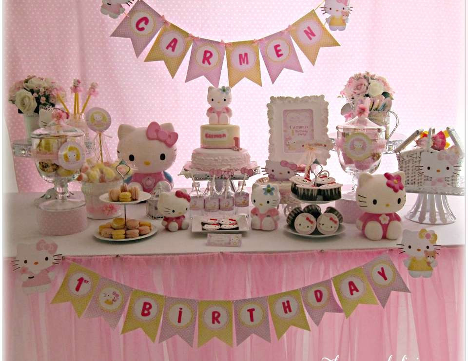Hello Kitty Birthday Party Decorations
 33 Hello Kitty Birthday Party Ideas