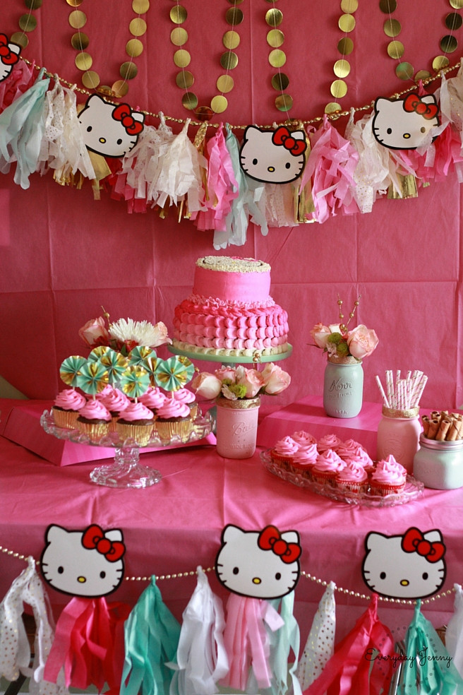 Hello Kitty Birthday Party Decorations
 HELLO KITTY BIRTHDAY PARTY