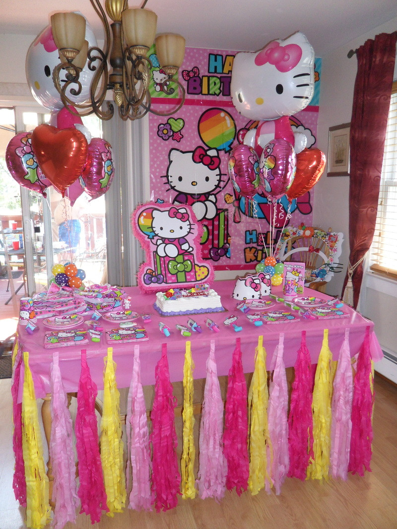 Hello Kitty Birthday Party Decorations
 HELLO KITTY PARTY PARTY DECORATIONS BY TERESA