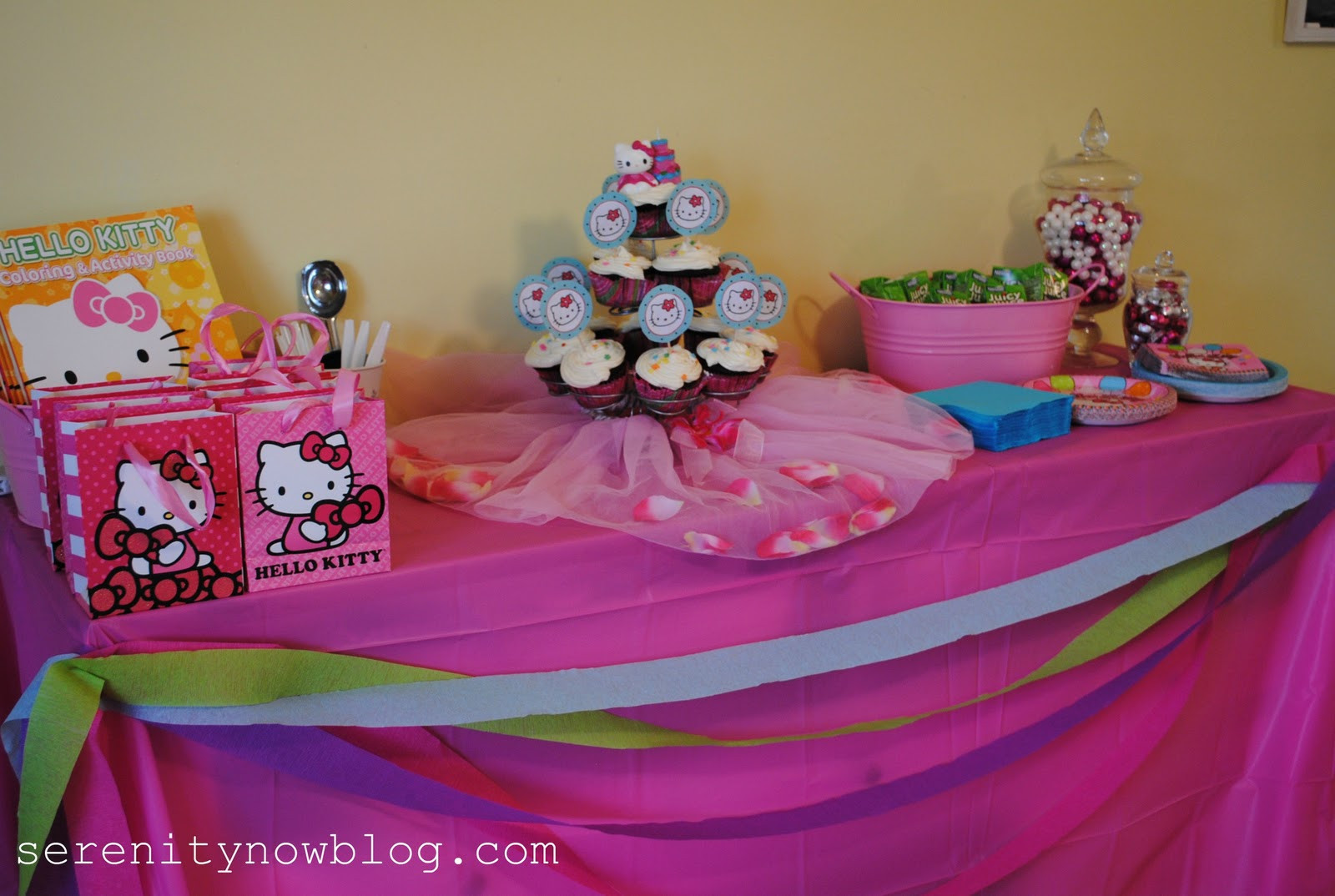 Hello Kitty Birthday Party Decorations
 Serenity Now Hello Kitty Birthday Party Party at Home