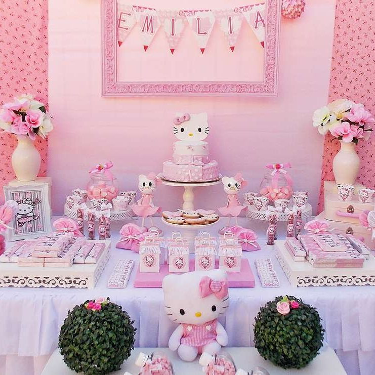 Hello Kitty Birthday Party Decorations
 Hello Kitty Party Ideas Feeding My Kid