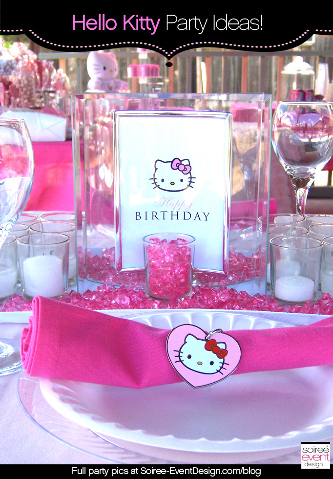 Hello Kitty Birthday Party Decorations
 Character Week Hello Kitty Party Ideas Soiree Event Design