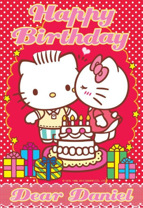 Hello Kitty Birthday Quotes
 Birthday Quotes SANRIO DEAR DANIEL WITH HELLO KITTY