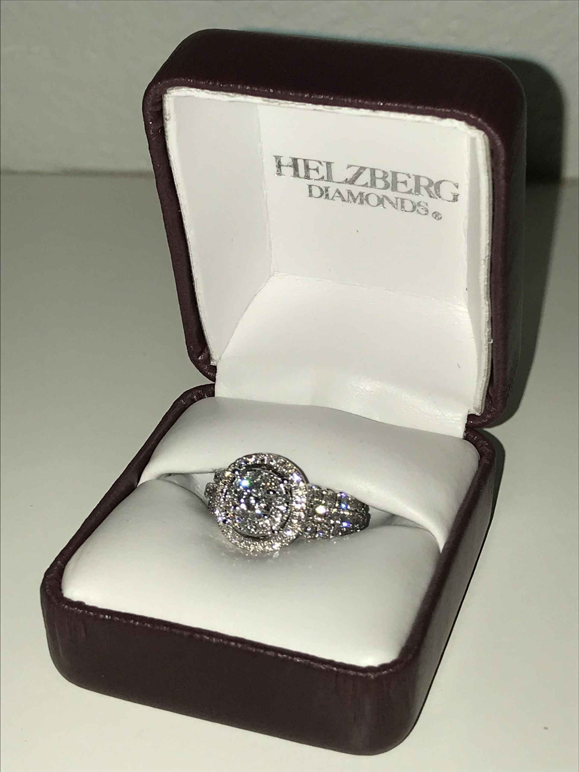 Helzberg Wedding Rings
 Helzberg 2ct Diamond and white gold ring