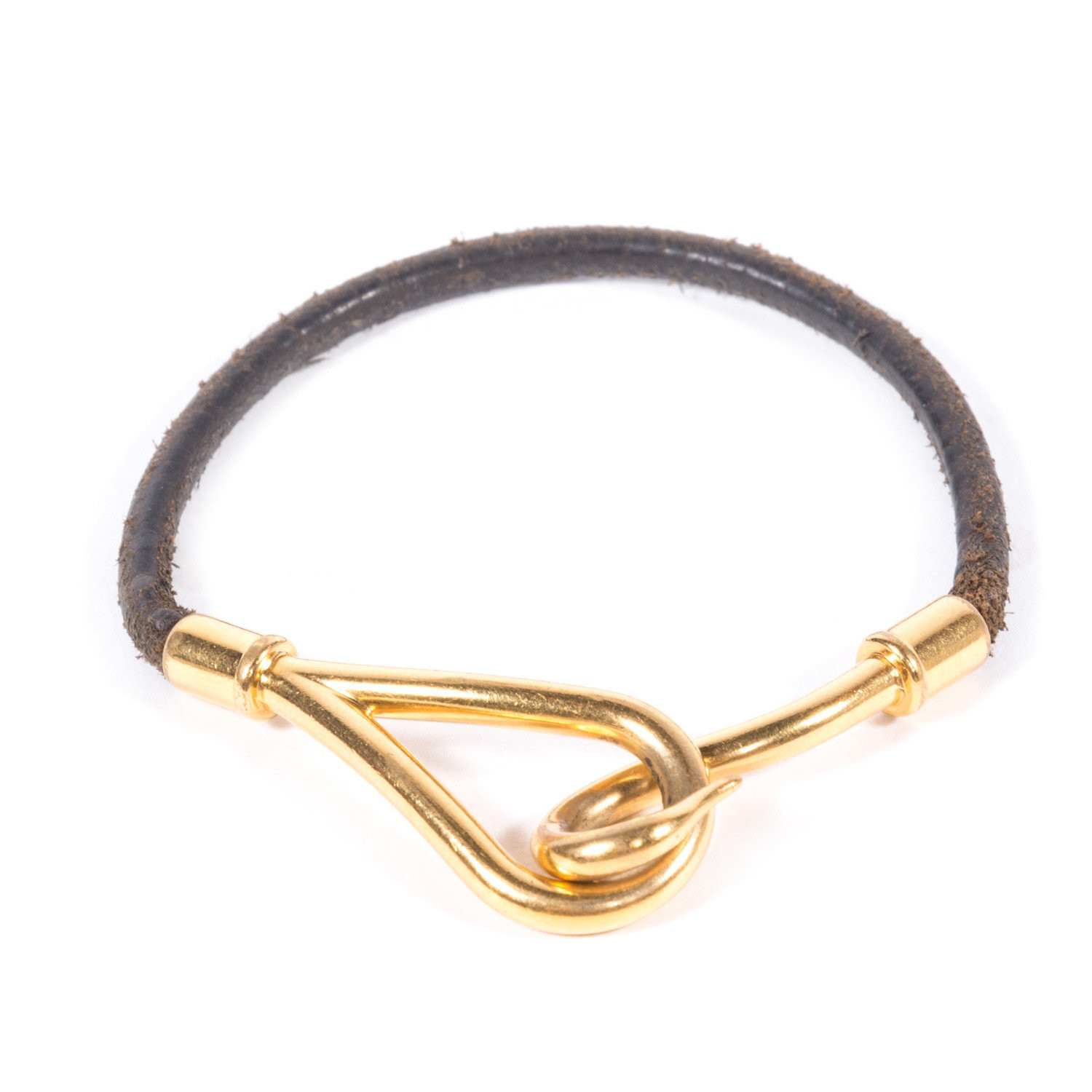 Hermes Wrap Bracelet
 Hermes Gold Plated Hook Wrap Bracelet