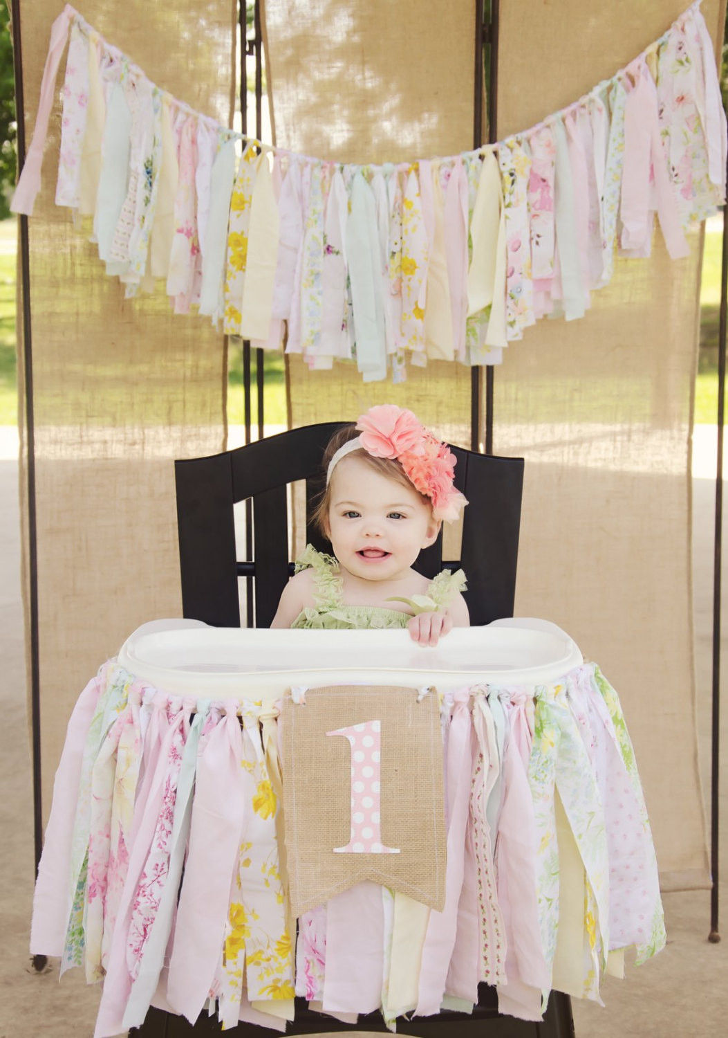 High Chair Decorations 1st Birthday
 Girls High Chair Banner First Birthday Party Supplies