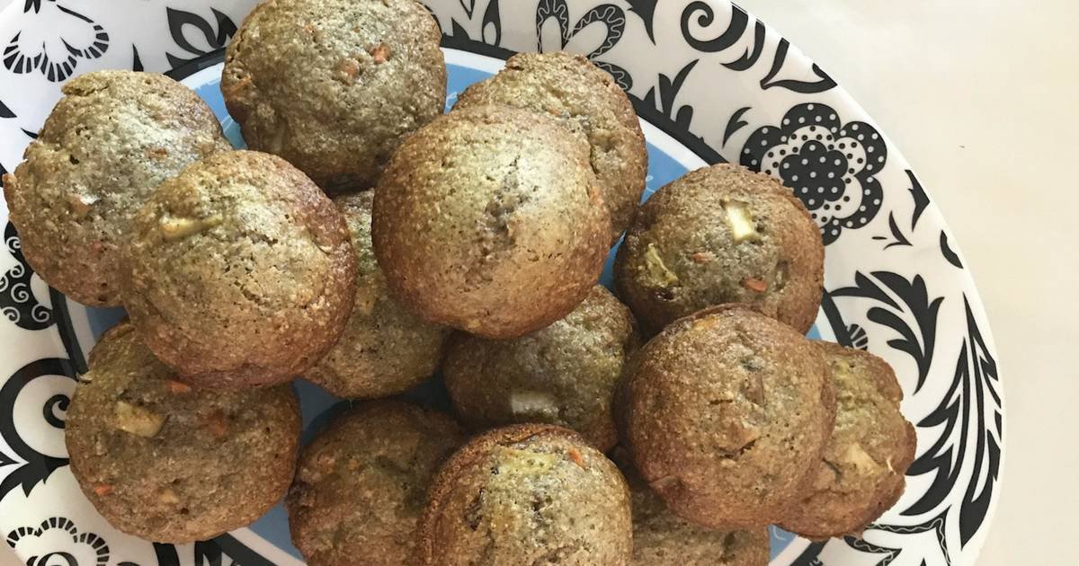 High Fiber Muffin Recipes
 Healthy Apple Muffins With Raisins