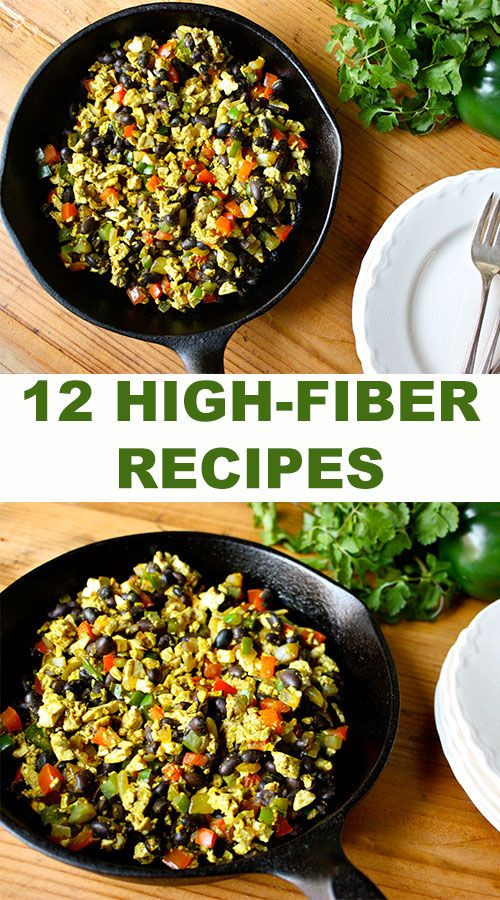 High Fiber Recipes For Lunch
 12 Recipes High in Fiber