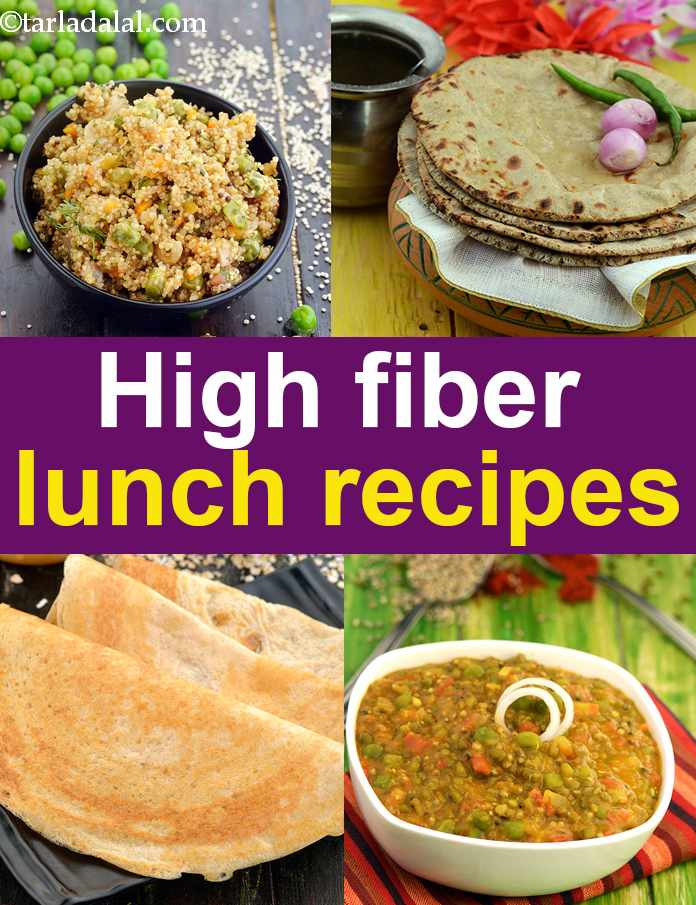 High Fiber Recipes For Lunch
 High Fibre Lunch Recipes Fiber Rich Indian recipes