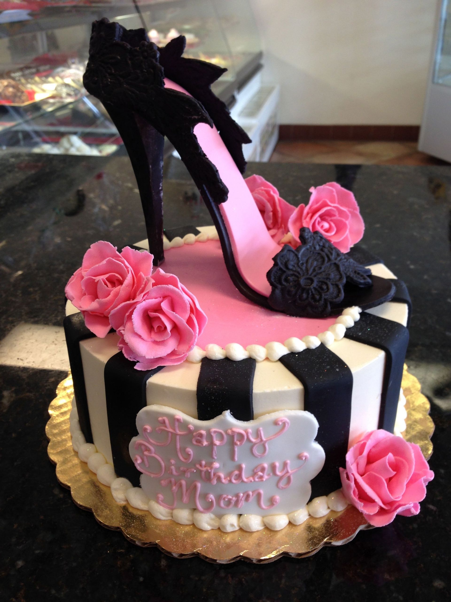 High Heel Birthday Cake
 Pin on Girls Birthday Cakes