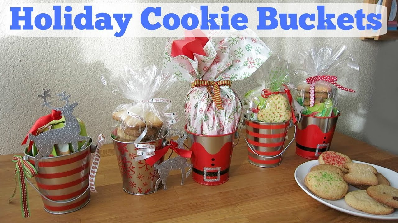 Holiday Baking Gift Ideas
 DIY Holiday Cookie Buckets