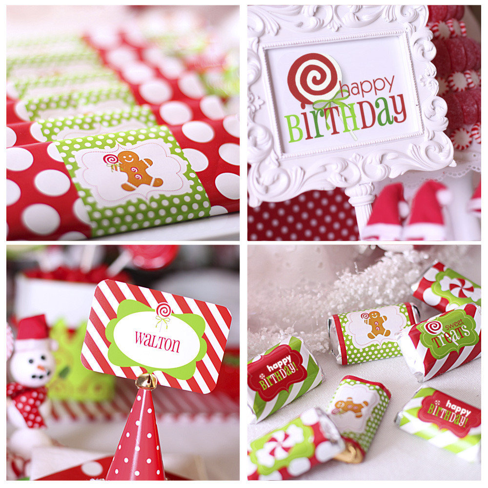 Holiday Birthday Party Ideas
 Amanda s Parties To Go NEW Birthday Candy Christmas