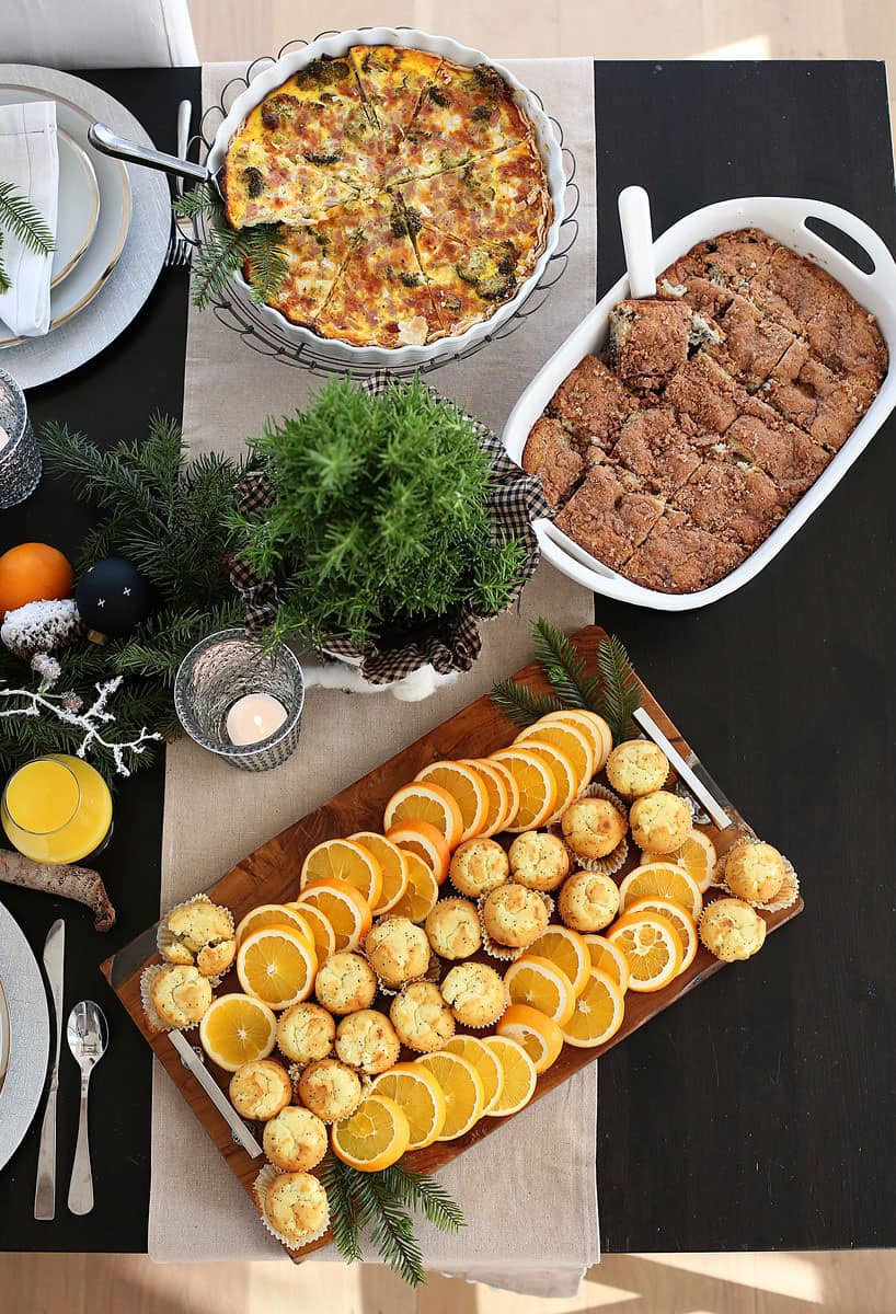 Holiday Brunch Party Ideas
 Christmas Brunch Menu Ideas Over the Big Moon