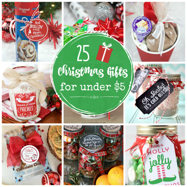 Holiday Cheap Gift Ideas
 25 Cheap Gifts for Christmas Under $5 Crazy Little Projects