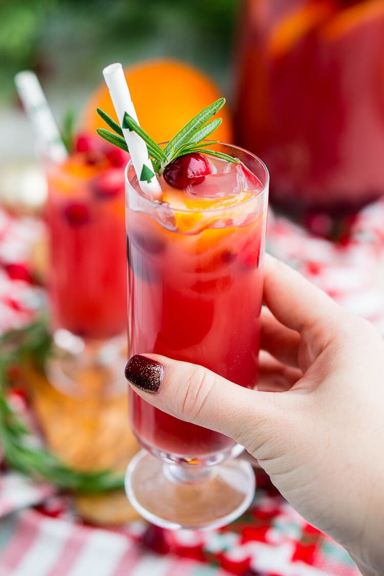 Holiday Cocktail Ideas Christmas Party
 Christmas Punch Recipe Boozy or Not