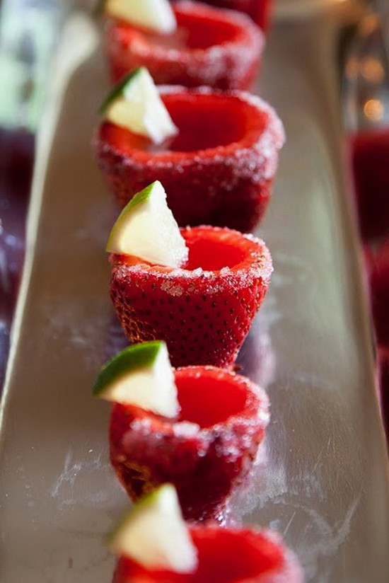 Holiday Cocktail Party Menu Ideas
 Strawberry Jello Cocktail Shot – Cheap Buffet Holiday